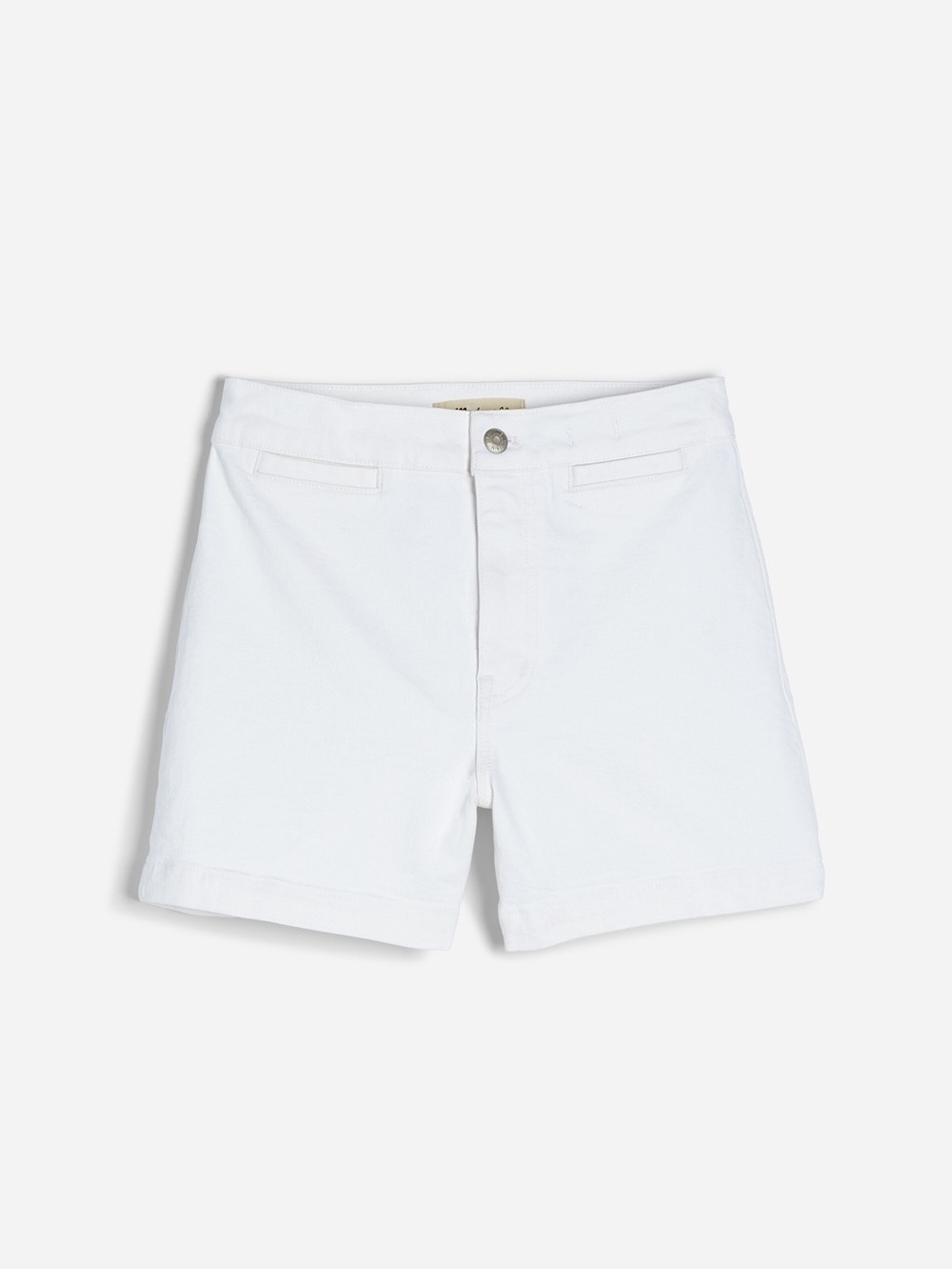 The denim Emmet short in tile white - Picture 4 of 8